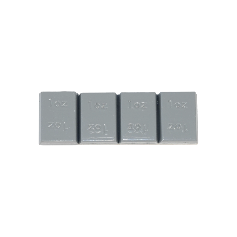 Poids de roue adhésifs trapézoïdaux en acier gris 368-C 1 oz*4 Poids de roue adhésifs trapézoïdaux en acier gris 368-C 1 oz*4