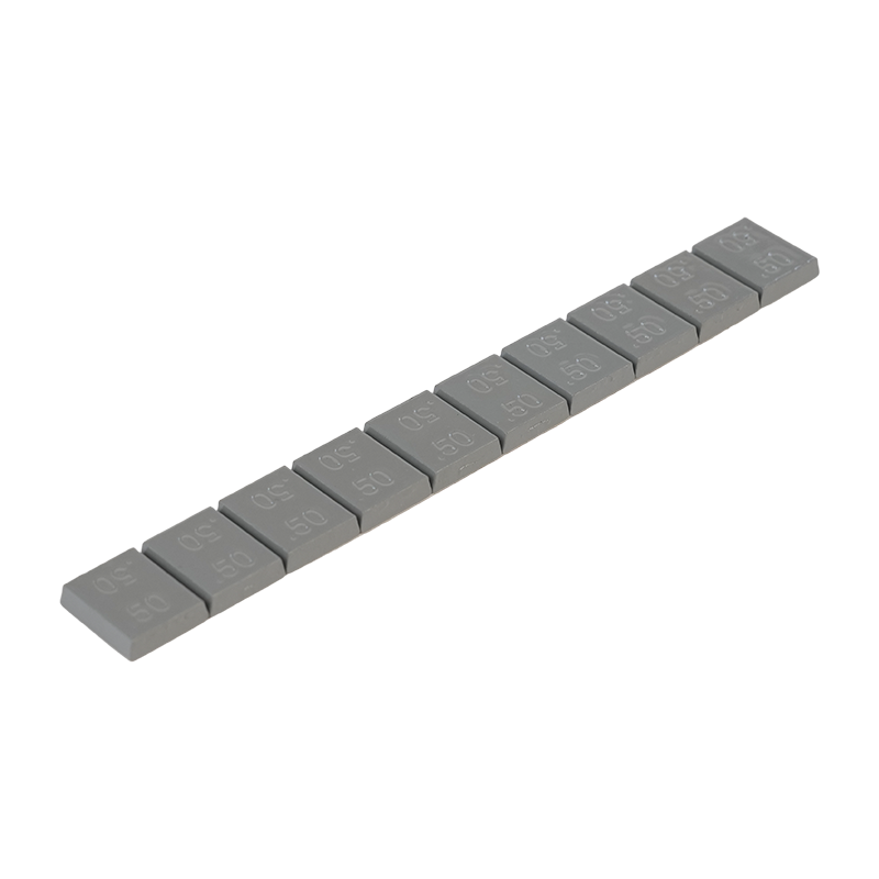 Poids de roue adhésifs en acier à revêtement gris 364-C 1/2 oz*10