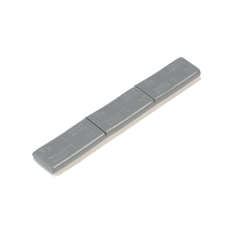 Poids de roue adhésifs en acier de qualité supérieure avec revêtement gris 1,25 oz*3
