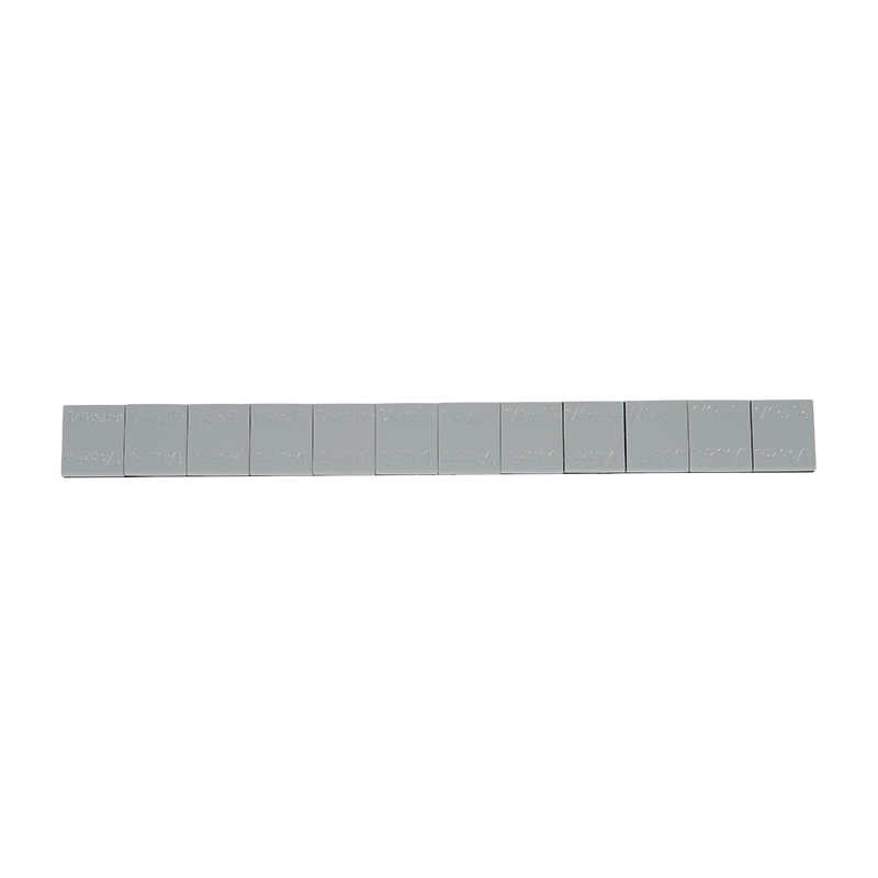 Poids de roue adhésifs en acier à revêtement gris de qualité supérieure à angle droit 1/4 oz*12 Poids de roue adhésifs en acier à revêtement gris de qualité supérieure à angle droit 1/4 oz*12