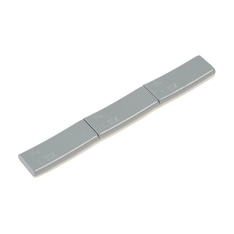 Poids de roue adhésifs en acier à revêtement gris de qualité supérieure 1,5 oz*3