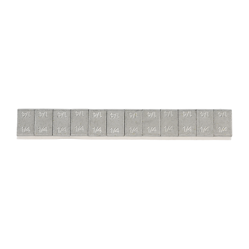 Poids de roue adhésifs en acier revêtu Dacromet standard 395 1/4 oz*12