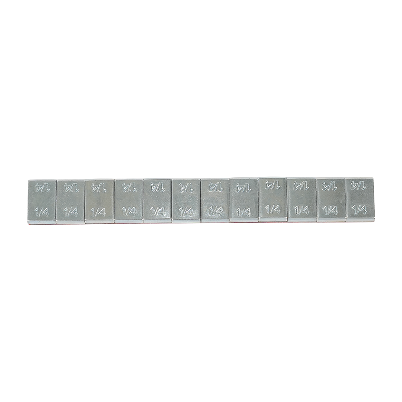 Poids de roue adhésifs en acier zingué 395 1/4 oz*12