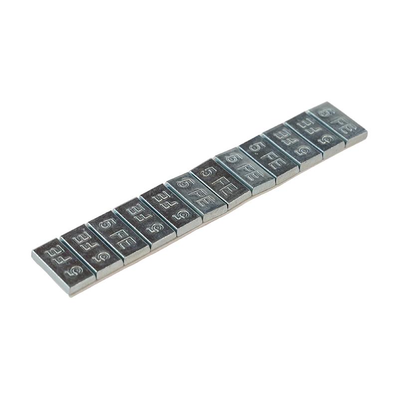 Poids de roue adhésifs en acier zingué 382 Trapezium 5g*12