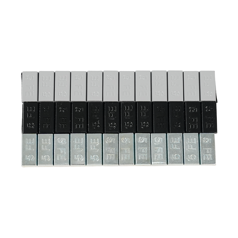 Poids de roue adhésifs en acier arrondi standard 385 5 g*12