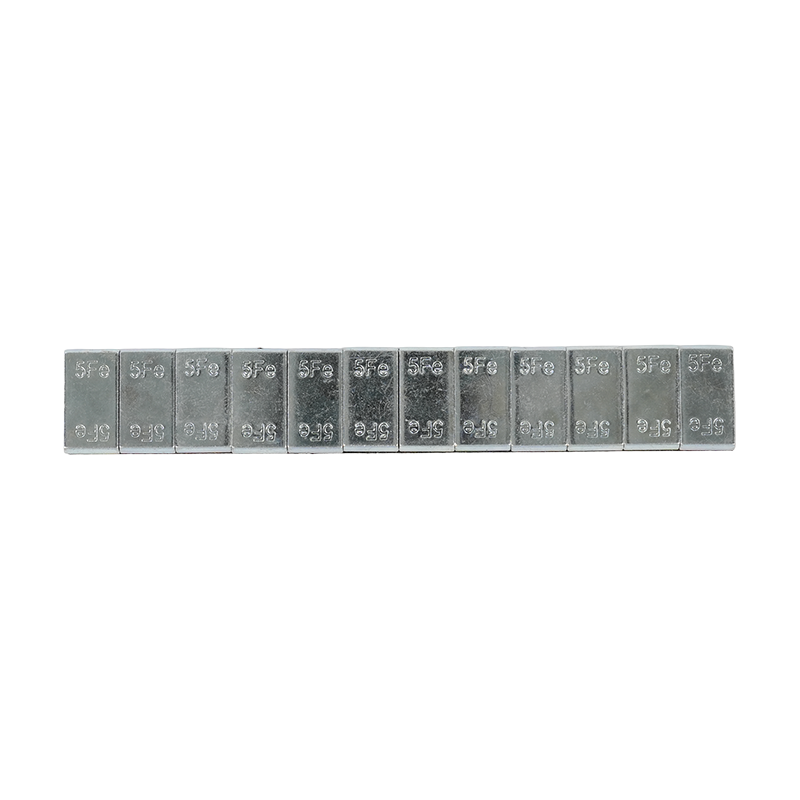 Poids de roue adhésifs en acier zingué standard 373-1 à angle droit 5 g*12