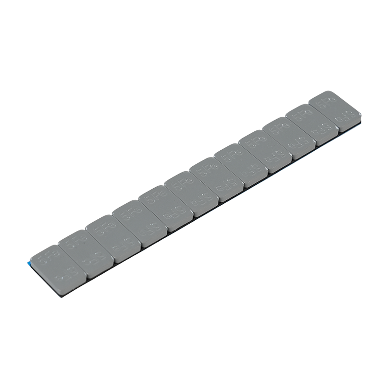 Poids de roue adhésifs en acier gris 385-C Premium Classic Round Corner 5 g*12