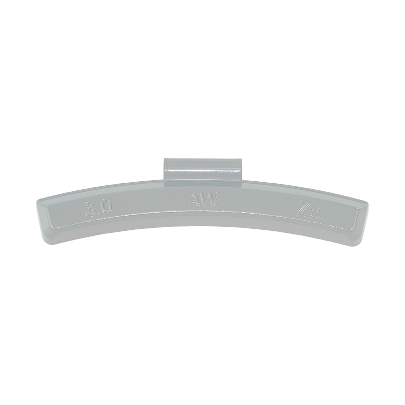 Poids de roue à clipser en revêtement gris AW Profile ZN
