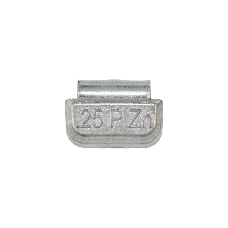 Poids de roue à clipser en zinc standard P pour roues d'acier pour véhicules de tourisme Poids de roue à clipser en zinc standard P pour roues d'acier pour véhicules de tourisme