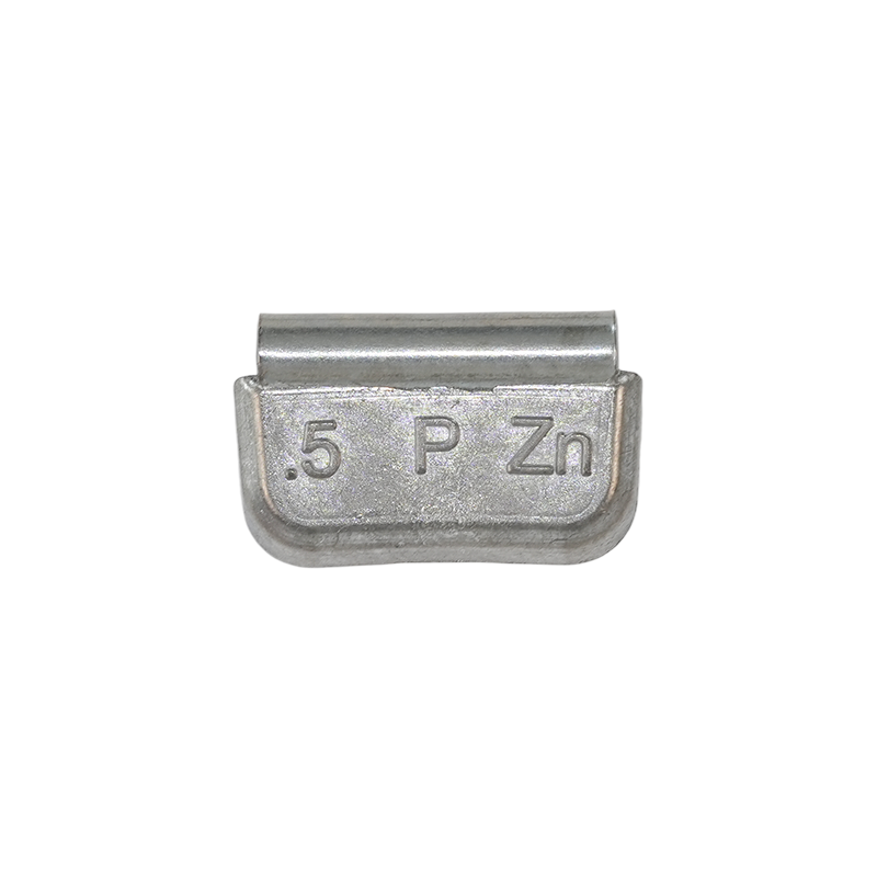 Poids de roue à clipser en zinc standard P pour roues d'acier pour véhicules de tourisme Poids de roue à clipser en zinc standard P pour roues d'acier pour véhicules de tourisme