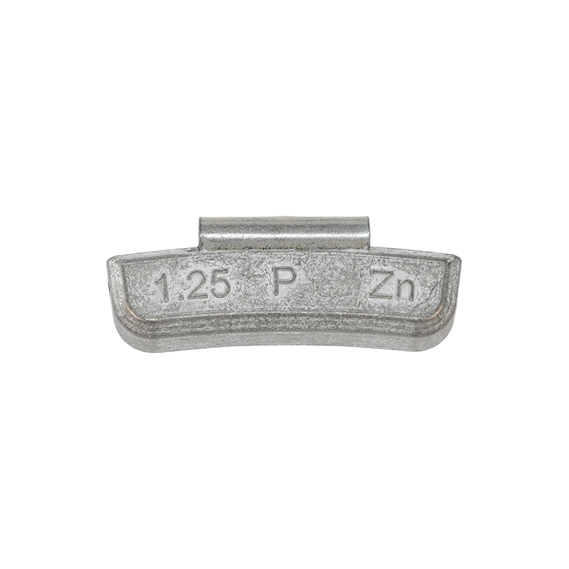 Poids de roue à clipser en zinc standard P pour roues d'acier pour véhicules de tourisme Poids de roue à clipser en zinc standard P pour roues d'acier pour véhicules de tourisme