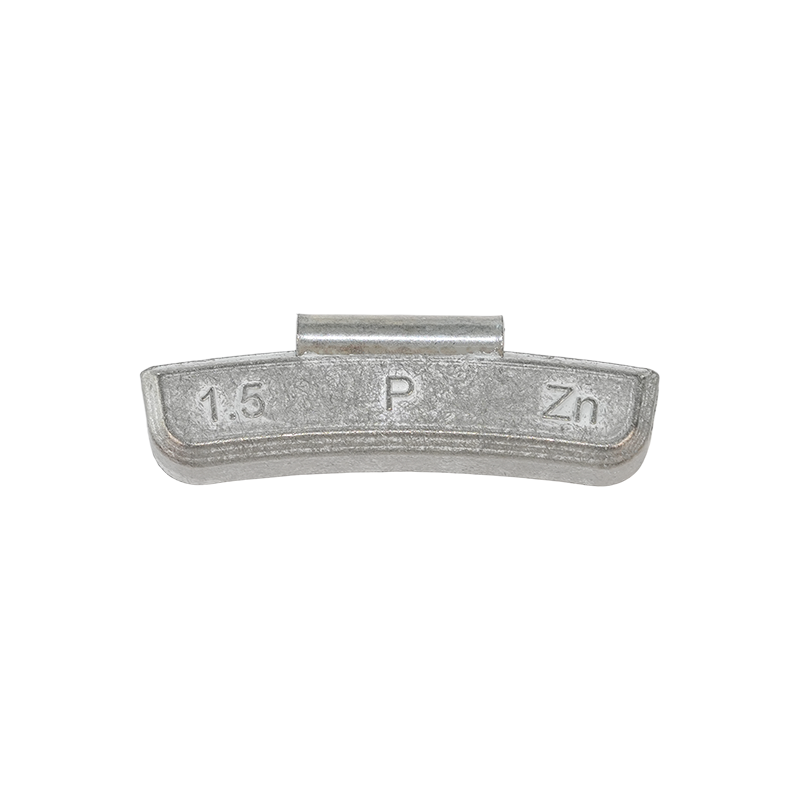 Poids de roue à clipser en zinc standard P pour roues d'acier pour véhicules de tourisme Poids de roue à clipser en zinc standard P pour roues d'acier pour véhicules de tourisme