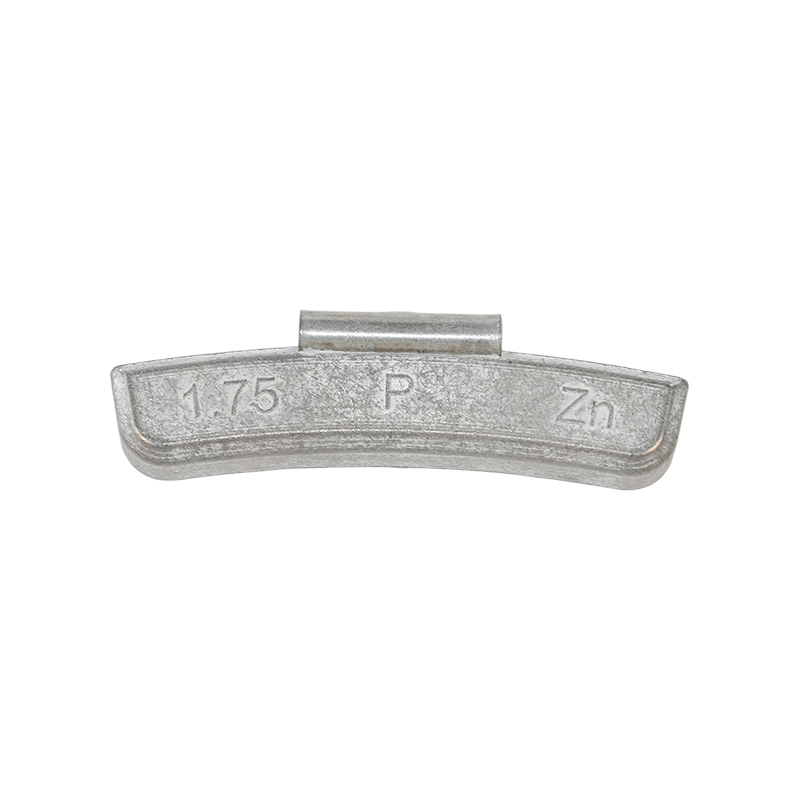Poids de roue à clipser en zinc standard P pour roues d'acier pour véhicules de tourisme Poids de roue à clipser en zinc standard P pour roues d'acier pour véhicules de tourisme