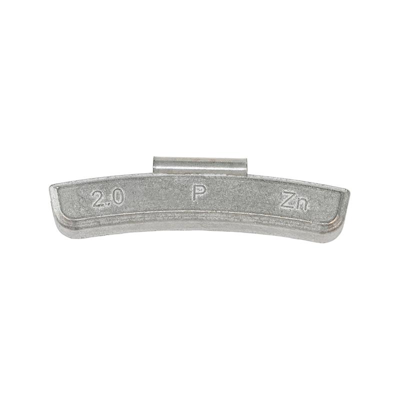 Poids de roue à clipser en zinc standard P pour roues d'acier pour véhicules de tourisme Poids de roue à clipser en zinc standard P pour roues d'acier pour véhicules de tourisme