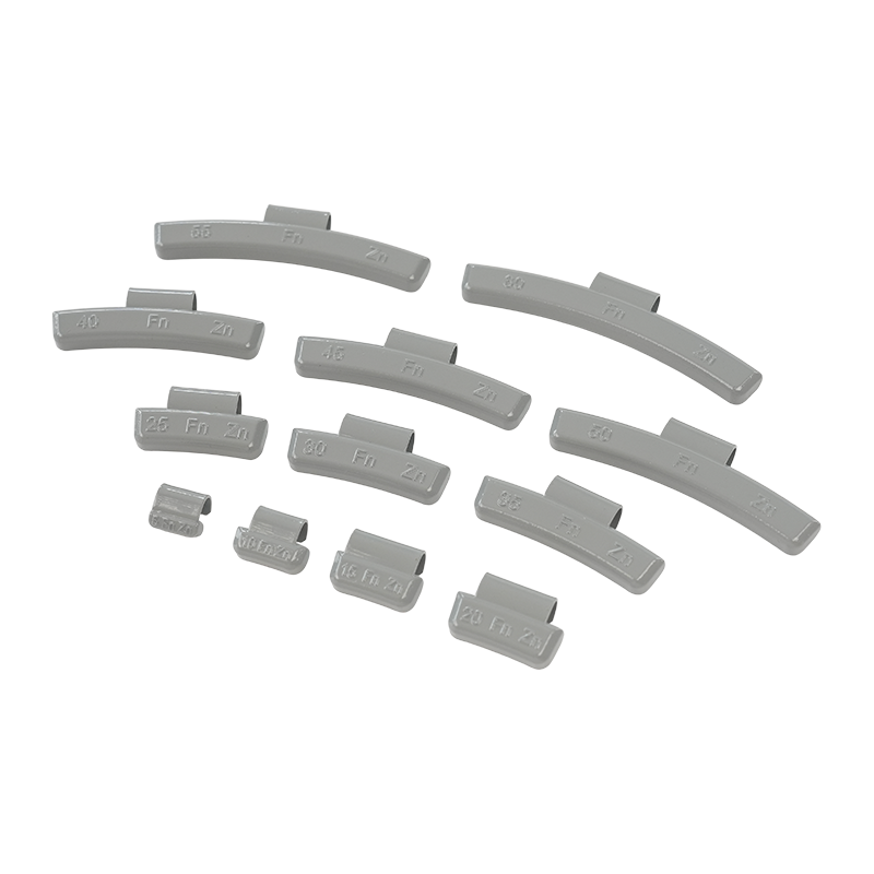 Poids de roue à clipser en zinc Cpmpact FN pour roues de véhicules japonaises et coréennes