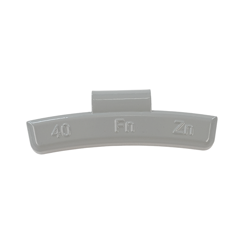 Poids de roue à clipser avec revêtement gris FN Profile ZN