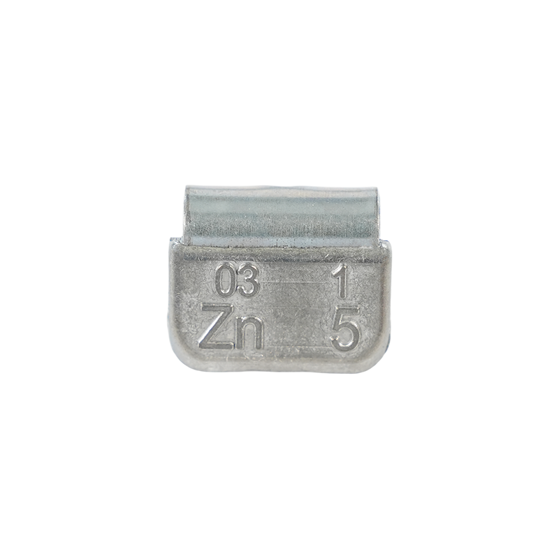 Poids d'équilibrage de roue à clipser en zinc robuste ZN03