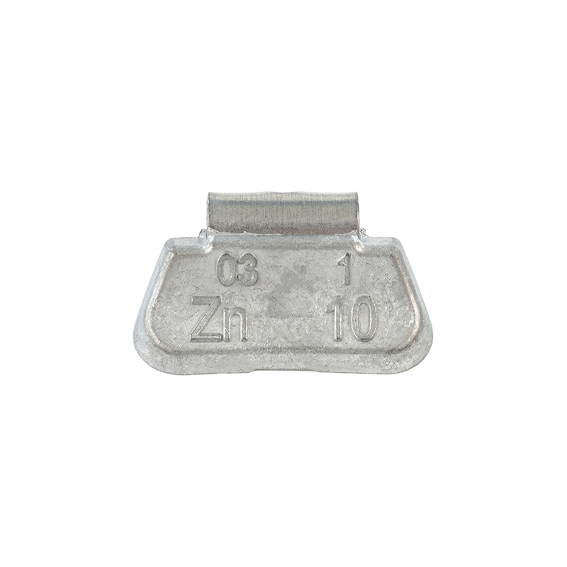 Poids d'équilibrage de roue à clipser en zinc robuste ZN03