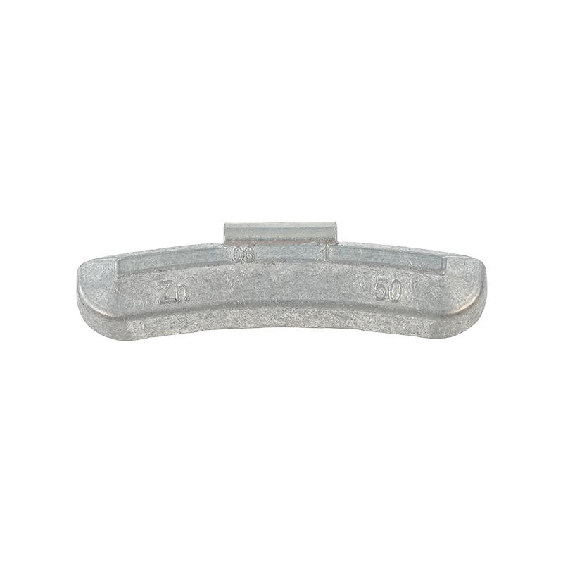 Poids d'équilibrage de roue à clipser en zinc robuste ZN03