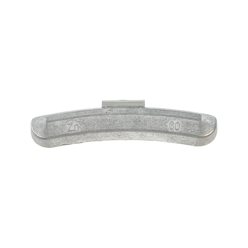 Poids d'équilibrage de roue à clipser en zinc robuste ZN03