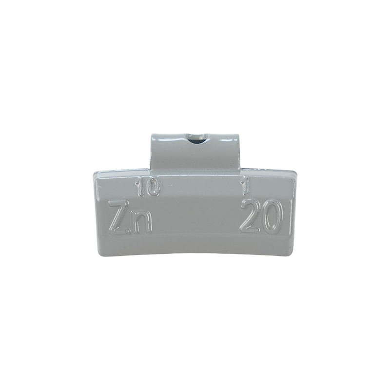 Poids de roue à clipser en zinc précis ZN10 pour roues de SUV et de camions légers