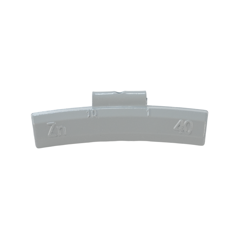 Poids de roue à clipser en zinc précis ZN10 pour roues de SUV et de camions légers