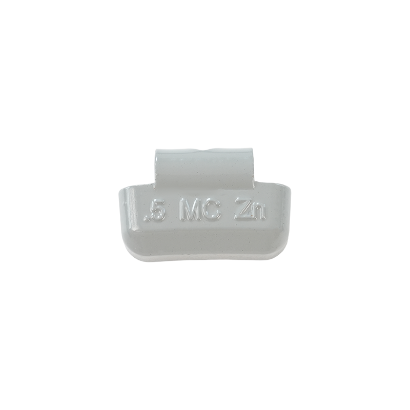 Poids de roue à clipser avec revêtement gris MC Profile ZN